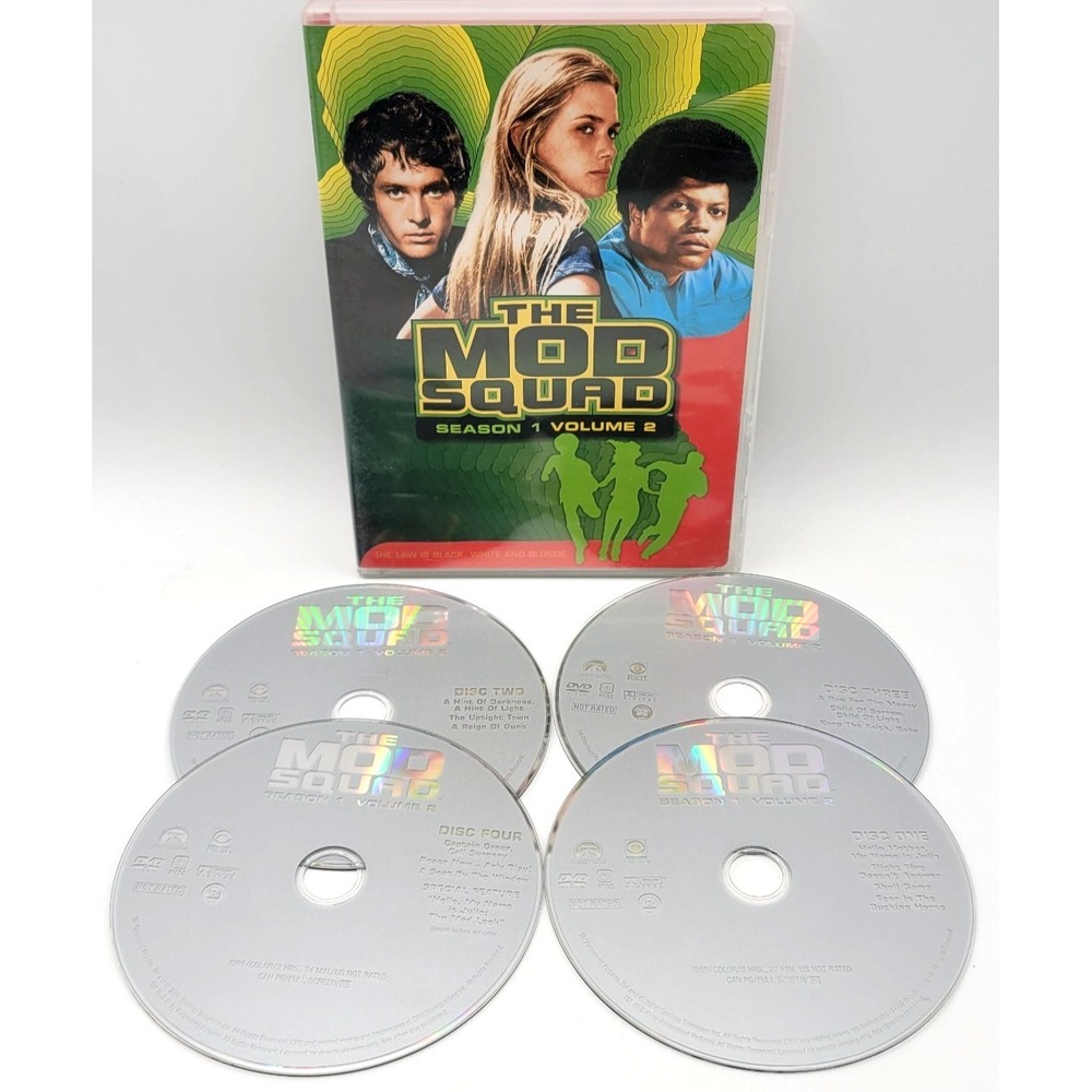 The Mod‎ Squad: Season 1 VOLUME 2 (DVD, 1968)